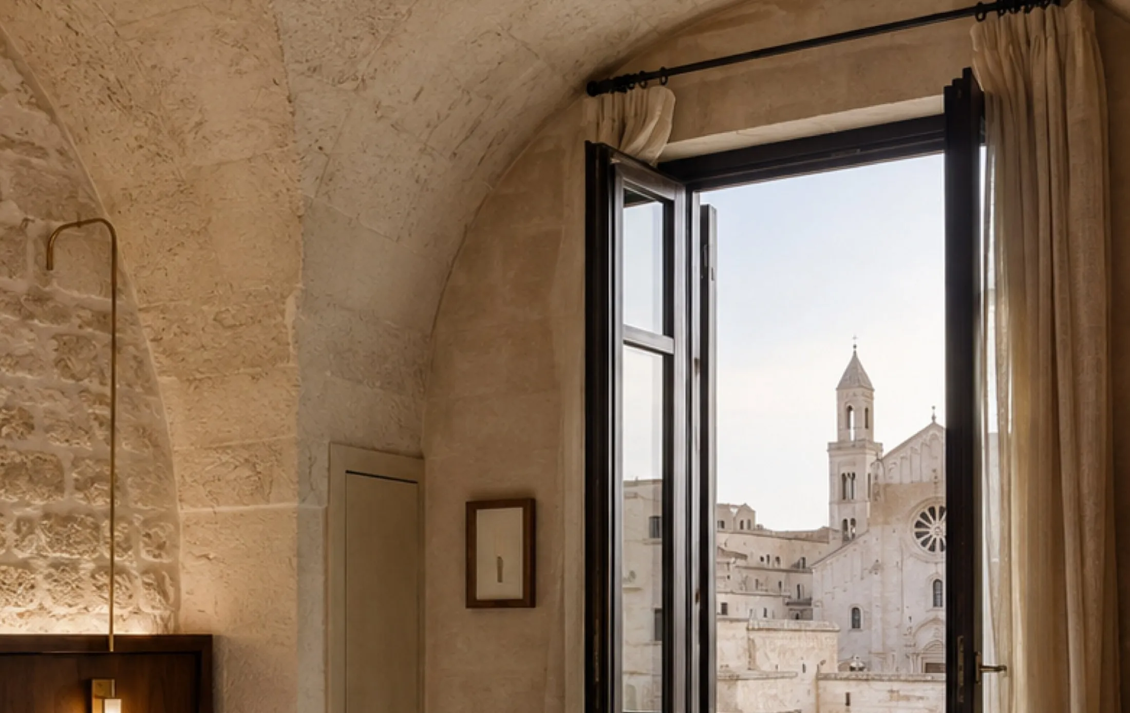 Camera con vista sulla cattedrale di Bari
